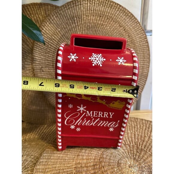 Merry Christmas Letters to Santa ceramic decor - Picture 5 of 11